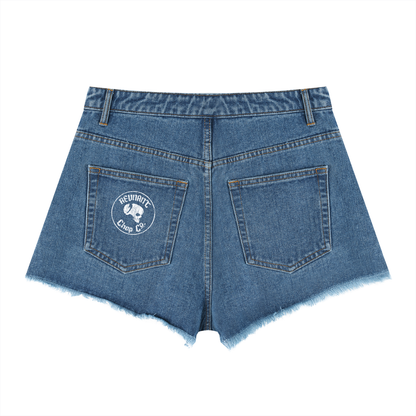 Women’s Vintage High Rise Denim Shorts