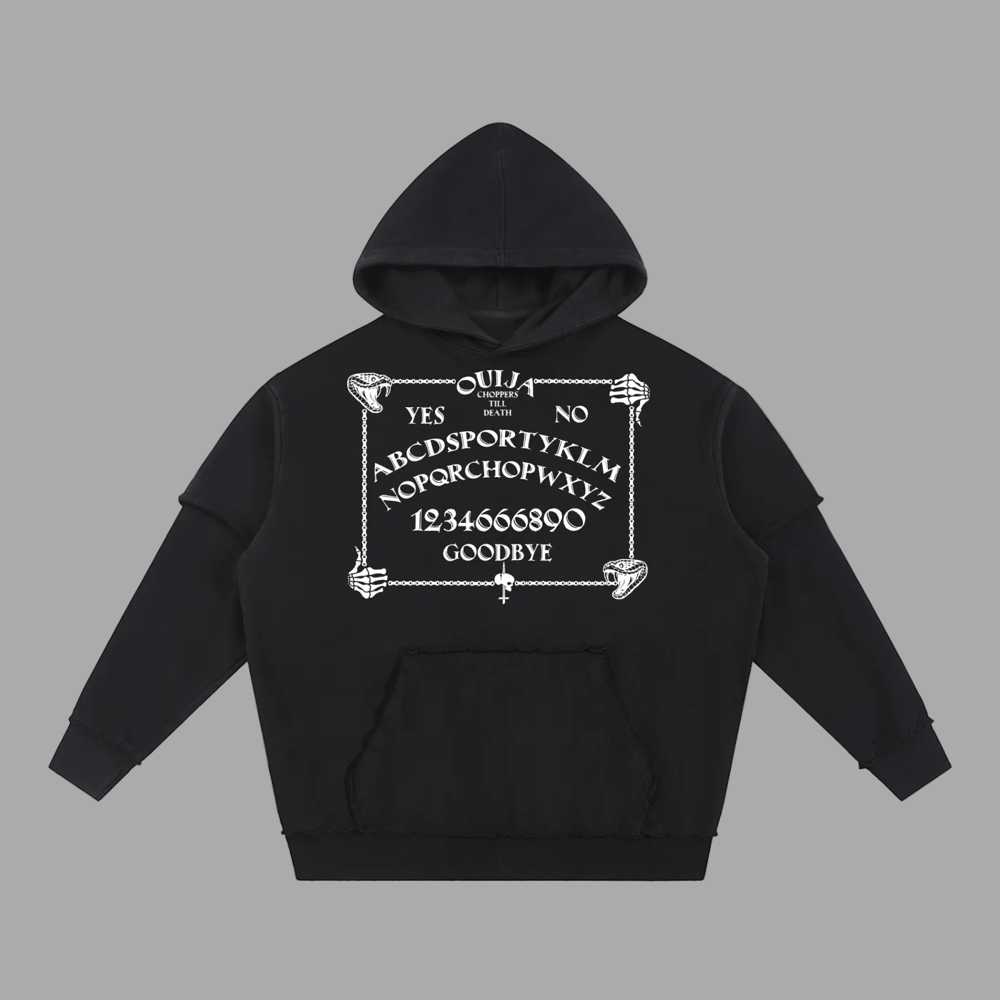 Ouija Sporty Double Layered Hoodie