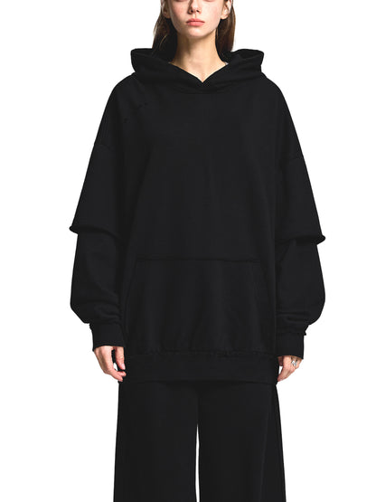 Ouija Sporty Double Layered Hoodie